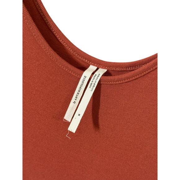 Anthropologie Size M Colima Tiered Snake Print Maxi Dress Purple Rust Hippy Boho - Picture 6 of 9